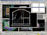 3D設計(BIM)実施設計3.図面は全て3次元モデルからオートメーションで抽出･生成・断面図