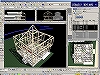実施設計　製作過程・・1.木軸組み
｜小住宅(狭小デザイン注文住宅)3D・BIM 設計の紹介｜JIA日本建築家協会2007東京大会インテグレーテッドプラクティス(I/P)シンポジウムMicroStation3D・BIM設計の実践報告