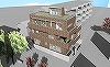 鳥瞰図..南東から見る
