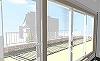 インテリア..B住居のペントハウスから屋上を見る