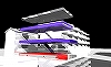 コンセプト透視図1..フロア構成